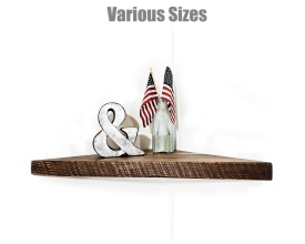 Rustic Solid Wood Corner Shelves cornershelfwalnutmain_1779395663