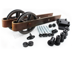 Rust Barn Door Hardware - Industrial Barn Door Hardware - Sliding Barn Door Hardware rustindustrial