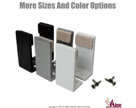 Barn Door Floor Guides Steel U Guide Super Strong 2" High uguides