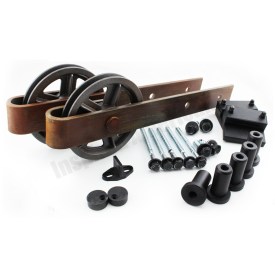 Rust Barn Door Hardware - Industrial Barn Door Hardware - Sliding Barn Door Hardware rustindustrial