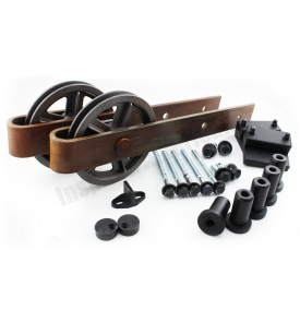 Rust Barn Door Hardware - Industrial Barn Door Hardware - Sliding Barn Door Hardware rustindustrial